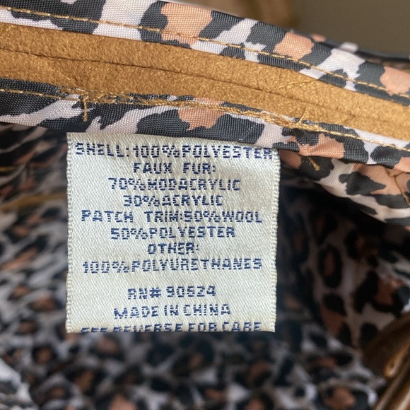 TASHA POLIZZI LUXURY QUILTED BARN JACKET LARGE EXCELLENT NO FUR ELBOW PATCHES - Picture 10 of 10